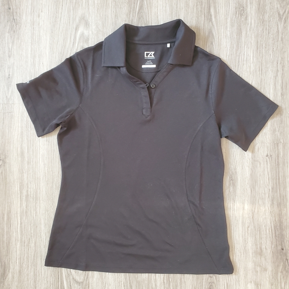 Cutter & Buck Women's Classic Black Polo